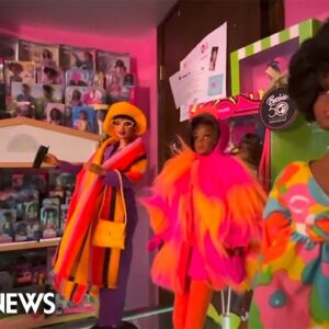 Kansas woman showcases huge Black Barbie collection