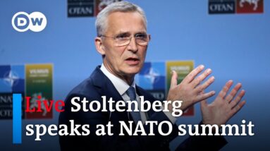 Live: NATO chief holds press conference at Vilnius summit | DW News