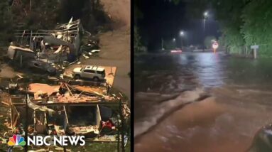 Tornado touches down in North Carolina, flash floods slam western Kentucky