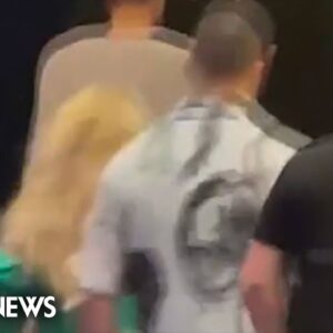 Video shows incident between Britney Spears and NBA player's security guard