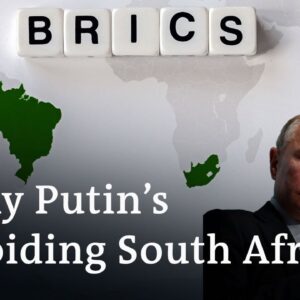 Putin to attend South Africa BRICS conference virtually | DW News