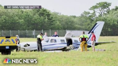 Small plane crash lands in Martha’s Vineyard after pilot suffers medical emergency, police say