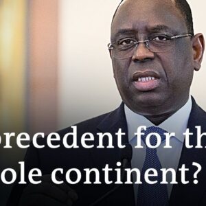 Did Senegal's President Sall avoid a nationwide crisis by not clinging to power? | DW News