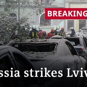 War in Ukraine: Missile strikes on Lviv kill at least 4 | DW News