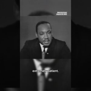 Dr. Martin Luther King Jr. on MTP days before famous 'I Have a Dream' speech