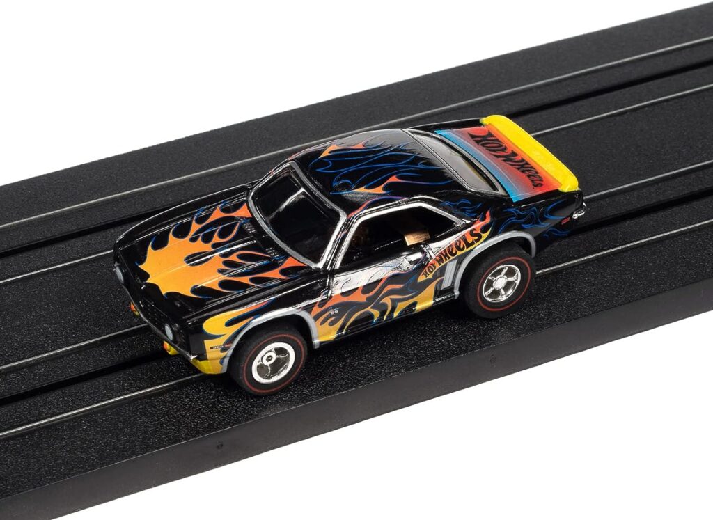 Auto World Hot Wheels Flames Xtraction - 1969 Camaro SS HO Scale Slot Car Auto World Hot Wheels Flames Xtraction - 1969 Camaro SS HO Scale Slot Car