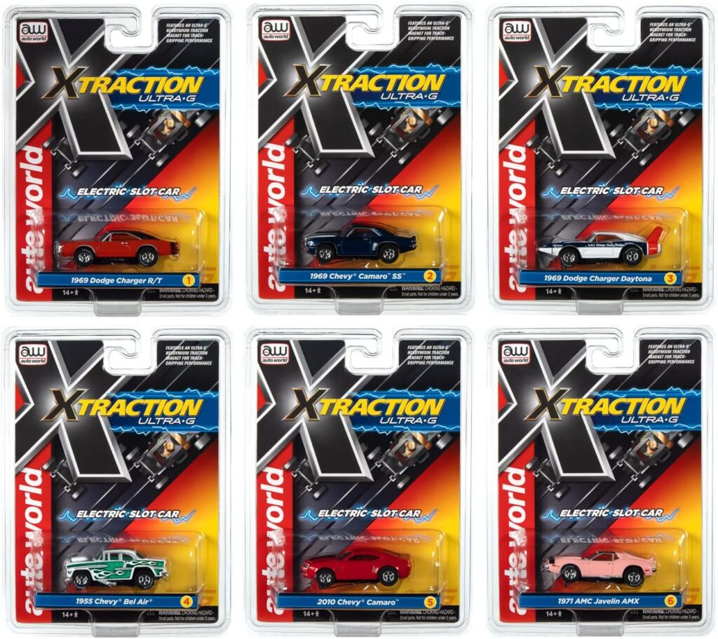 Auto World Xtraction R35 1971 AMC Javelin AMX Pink HO Scale Slot Car Auto World Xtraction R35 1971 AMC Javelin AMX Pink HO Scale Slot Car