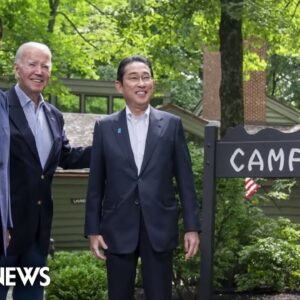 Biden holds historic international summit at Camp David