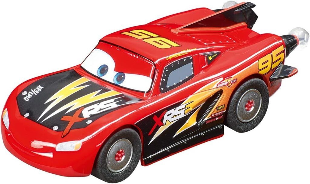 Carrera 64163 Disney Pixar Cars Lightning McQueen Rocket Racer 1:43 Scale Analog Slot Car Racing Vehicle GO!!! Slot Car Race Tracks Carrera 64163 Disney Pixar Cars Lightning McQueen Rocket Racer 1:43 Scale Analog Slot Car Racing Vehicle GO!!! Slot Car Race Tracks