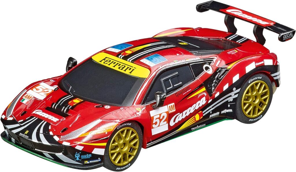 Carrera 64179 Ferrari 488 GT3 Carrera 1:43 Scale Analog Slot Car Racing Vehicle for Carrera GO!!! Slot Car Race Tracks, 20064179