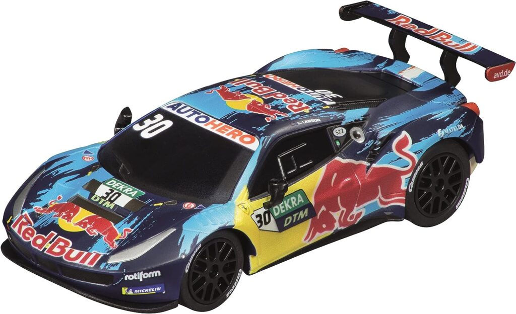 Carrera 64197 Ferrari 488 GT3 Red Bull AF Corse No.30 1:43 Scale Analog Slot Car Racing Vehicle GO!!! Slot Car Toy Race Track Sets Carrera 64197 Ferrari 488 GT3 Red Bull AF Corse No.30 1:43 Scale Analog Slot Car Racing Vehicle GO!!! Slot Car Toy Race Track Sets