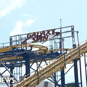 Child in unknown condition after falling off Florida rollercoaster