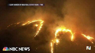 Deadly wildfires in Hawaii scorching island of Maui