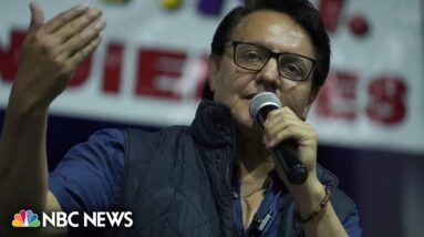 Ecuador presidential candidate assassinated two weeks before election