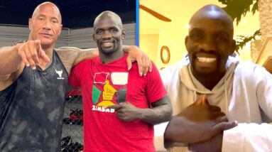 UFC Fighter Says He's Unstoppable After Dwayne Johnson Buys Him a Home (Exclusive)