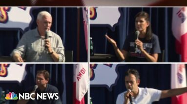 GOP presidential candidates make appearances at Iowa State Fair