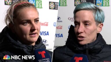 Lindsey Horan, Megan Rapinoe ‘proud’ of team despite Women's World Cup elimination