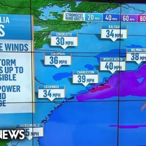 Idalia still packs destructive powers over parts of the Carolinas