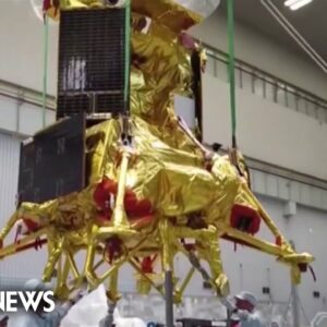 India makes historic landing on moon's south pole