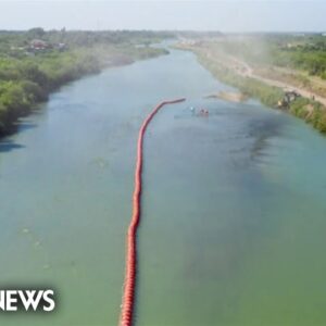Lifeless body found at Texas border buoys, Mexico says