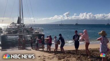 Maui wildfire recovery aided by pro surfer Kai Lenny