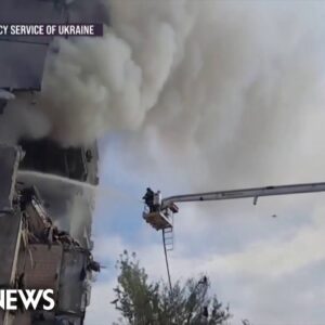 Two missiles launched into Ukraine 24 hours after drones explode in Moscow