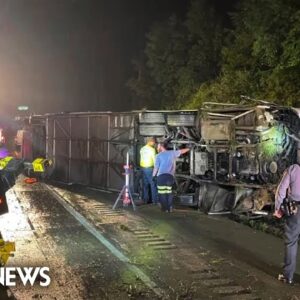 Multiple people dead after charter bus crashes on Pennsylvania highway