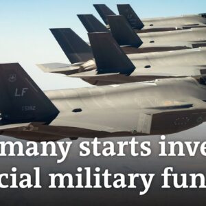 German arms manufacturer to build part assembly plant for F-35 jets | DW News