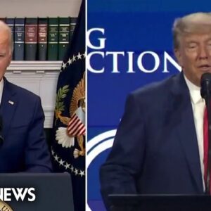 New national poll shows hypothetical Biden-Trump rematch in a tie
