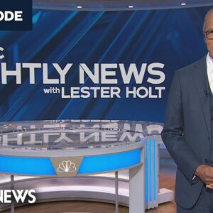 Nightly News Full Broadcast - Aug. 7