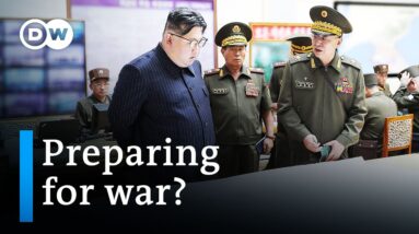 North Korea launches 'simulated nuclear strike' | DW News