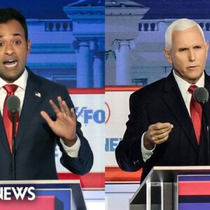 Pence, Ramaswamy spar in heated Republican debate