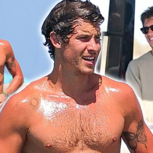 Shawn Mendes Flaunts 6-Pack Abs During Ibiza Boat Day!