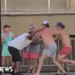 Three charged with assault connected to viral Alabama riverfront brawl
