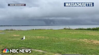 Tornado hits Massachusetts as dangerous storm system slams East Coast