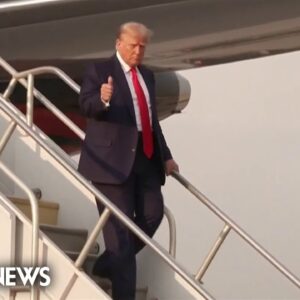 Trump arrives in Georgia to surrender to authorities