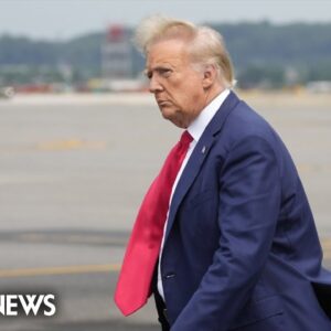 Trump’s first hearing in election case set for August 28