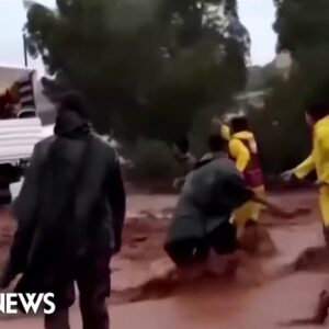 10,000 people missing and feared dead after floods sweeps Libya