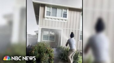 Dramatic video shows Maui couple’s race to safety from wildfires