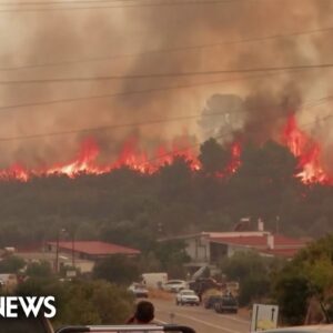Climate change scorching Greece, bringing extreme heat and devastating floods