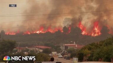 Climate change scorching Greece, bringing extreme heat and devastating floods