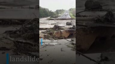 Extreme weather wreaks havoc in South Africa | DW #shorts