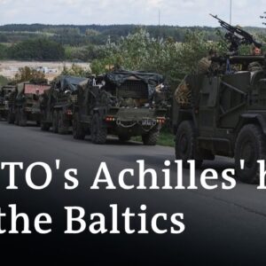 How Russia could cut NATO off from the Baltic states | DW News