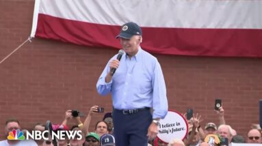 Biden hits at Trump as Republican rivals hit the trail in New Hampshire