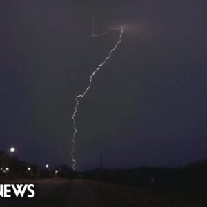 ‘Impending doom,’ woman describes close lightning strike encounter
