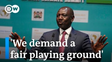 Africa Climate Summit ends with call for global carbon tax to fund climate action | DW News