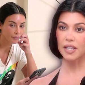 Kourtney Kardashian Calls Kim Kardashian a ‘F**king Witch’ During Heated Phone Call