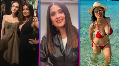 Salma Hayek on Angelina Jolie Friendship and VIRAL Bikini Pics! (Exclusive)
