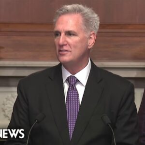 McCarthy honors Sen. Feinstein as someone who 'broke barriers'