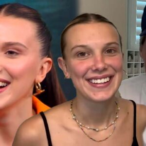 Millie Bobby Brown Rates Fiancé Jake Bongiovi's Makeup Skills